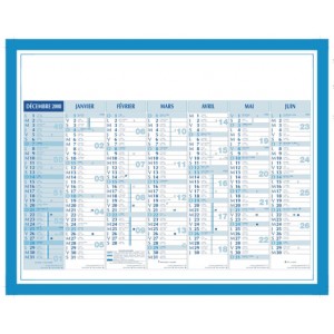 Calendrier Mural Rigide - Standard - Réf : IMP060 
