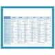 Calendrier Mural Rigide - Standard - Réf : IMP060 
