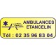 Etiquette de Rappel - Réf : IMP600